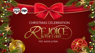 LIVE Ibadah Natal 2 1900 PM  GSJA Batu Tulis Jakarta  24 Des 23 [upl. by Eniarol]