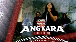 Power Metal  Angkara Official Lyric Video [upl. by Ahsial]