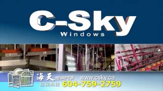 iTalkBB Ad  CSky windows （海天门窗） 海天门窗新建家园 30quot [upl. by Einot]