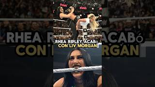 Rhea Ripley acabó con Liv Morgan rhearipley livmorgan dominikmysterio wwe wrestling wweraw [upl. by Knowlton]