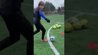 Football keepers footballshorts soccersuccess soccerplayer soccer soccerstar soccerdrills [upl. by Hinckley]