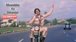 Muqaddar Ka Sikandar full song bollywoodsongs kishorekumarsongs kishor kumar bollywood [upl. by Sihtam]