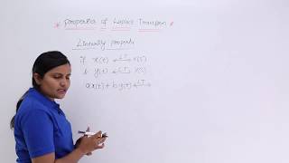 Linearity Property in Laplace Transform [upl. by Gena]