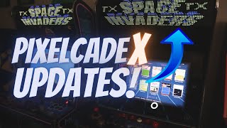 AtGames PixelcadeX Updates for the BitPixel LED Marquee on Firmware 5220 [upl. by Aikyn12]