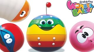 Meet The WonderBalls  WonderBalls Songs Collection  Funny Cartoon for Children [upl. by Posehn]