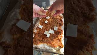 CHEESY PAV BHAJI FOCACCIA Everything about pav bhaji in one bread recipe [upl. by Panchito]