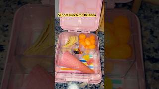 School lunch for Brianna shortsvideo schoollunch lunchboxrecipie glotory [upl. by Accem]