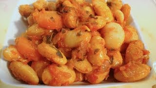 Giant Baked Beans  Fasolia Gigantes  Traditional Greek Recipe [upl. by Cass521]