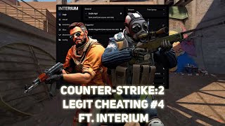 INTERIUM nie takie złe pod Legita  4 Legit Cheating CS2 [upl. by Johm]