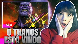 REACT Rap do Thanos Vingadores  O THANOS ESTÁ VINDO  7Minutoz [upl. by Eneiluj]