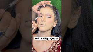 Eyeliner Tutorial viralshorts trending shorts subscribe like internationalhairstylist bride [upl. by Finnie807]