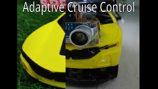 I made Adaptive Cruise Control in an RC car physics [upl. by Mellar]