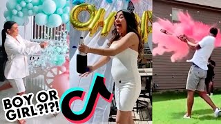 BEST Pregnancy Gender Reveal TikTok Compilation Tiktok Gender Reveal Boy or Girl [upl. by Mountfort972]