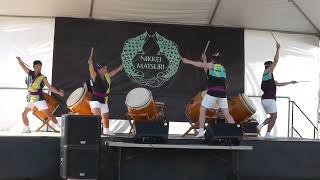 San Jose Taiko at 2024 Nikkei Matsuri 6 [upl. by Nayllij]