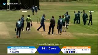 CSA T20 Community Cup  Vredenburg Saldanha vs Hollywoodbets Crusaders [upl. by Malaspina]