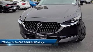 2023 Mazda CX30 25 S Select Package Sport Utility San Jose Palo Alto Hayward San Mateo Fremont [upl. by Batory]