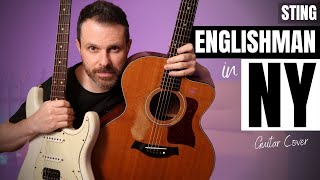 ENGLISHMAN IN NEW YORK  guitar cover Sting [upl. by Georgena765]