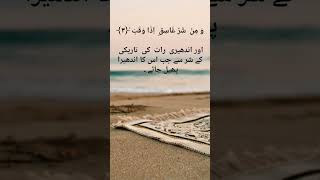 Surah Al Falaq beautiful recitation trending viral ytshort youtubeshorts islam quran recite [upl. by Mccullough]