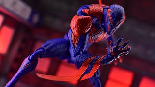 SH Figuarts SpiderMan Across The SpiderVerse SpiderMan 2099 [upl. by Natehc]