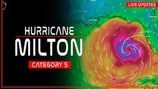 Part 5  Hurricane Milton Live Tracker [upl. by Hufnagel926]