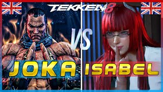 Tekken 8 🔥 Joka 1 Feng Vs Isabel Lili 🔥 Ranked Matches [upl. by Anada106]