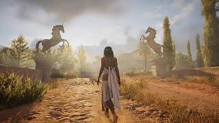 Assassins Creed Origins  Walking From Alexandria To Letopolis [upl. by Elly234]