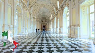 LA VENARIA REALE  LA REGGIA TURIN virtual tour of one of the most beautiful places in Italy 4k [upl. by Namsaj]