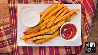 Crispy Rutabaga Fries  Curb Your Cravings with these Healthy French Fries [upl. by Oiracam]