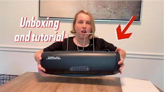 REVIEW of the Qfun 310mil laminator great for heavy use and large projects  link in description [upl. by Eecyal]