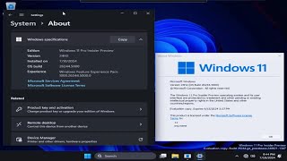 Windows 11 Pro 24H2 Insider Preview 262445000 [upl. by Jezabel]