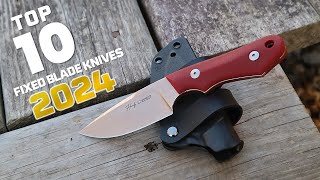 TOP 10 Fixed Blade Knives of 2024  Atlantic Knife [upl. by Ihel473]