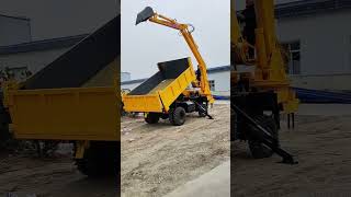 The amazing performances of Truck Mounted Excavator 144 [upl. by Iy515]