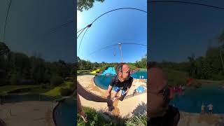 OFun Park Water Tyrolean Traverse Cam Rotation Shorts [upl. by Norda]