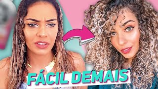 MELHOR FINALIZAÇÃO cabelo cacheado  Como ter CACHOS PERFEITOS e DEFINIDOS Faladantas [upl. by Labanna]