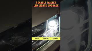 Renault Duster LED Lights  Fog Projector  Car LED Lights  Car Accessories in Chennai shorts [upl. by Raleigh]