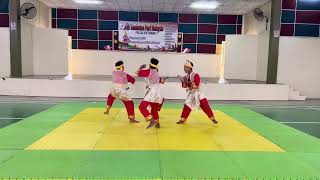 PERTANDINGAN SILAT SENI KPM NEGERI JOHOR 2023  KATEGORI SENI JURUS SILAT LSR  JBA3038  SKFS [upl. by Schechter]