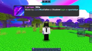 Ultimate PvP Texture Pack for MCPE 121Lyrian 32x Texture Pack [upl. by Aizahs]