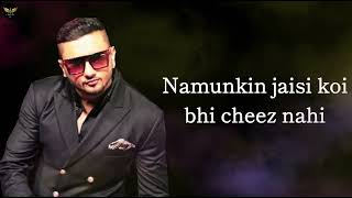 Yo Yo Honey Singh  Hogi Meri Jeet Lyrics Song  Namumkin Song  Motivational Song  honeysingh [upl. by Dyrraj]