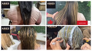 Highlights amp cap streaking full technique for beginnerstepbystep [upl. by Ethyl]