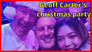 Geoff Carters Christmas party Pattayawhat a night [upl. by Treboh]