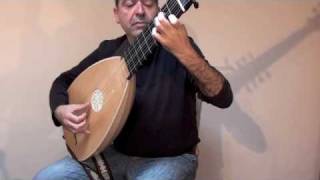 Prélude Robert de Visée played on the 14 course theorbo by Xavier DíazLatorre [upl. by Wordoow]