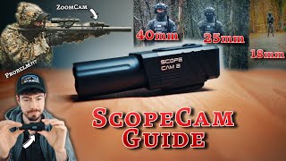 Airsoft ZoomCam Guide  new RunCam Scope Cam 2 18mm 25mm 40mm [upl. by Anilec]