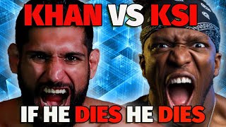 Amir Khan Vs KSI If He Dies He Dies [upl. by Yrdnal]