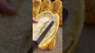 Soft Garlic Bread with Chicken Salad shorts bestwrittenrecipes [upl. by Yovonnda]