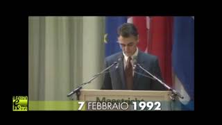 7 febbraio 1992 Firmato il trattato di Maastricht [upl. by Deelaw169]