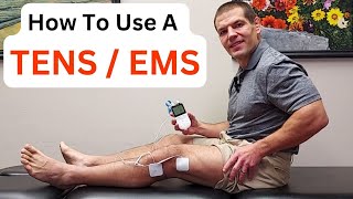 How To Use A TENS  EMS Unit For Pain Relief amp Muscle Strength [upl. by Weiss]