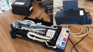 HOW TO DISASSEMBLE EPSON L120 PRINTER [upl. by Gran913]