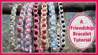 How To Make A Friendship Bracelet  An Easy Kids Craft [upl. by Cadel410]