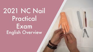 2021 Nail Practical Exam  English Version  KỲ THI THỰC HÀNH KỸ THUẬT LÀM MÓNG QUỐC GIA [upl. by Lorena]