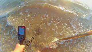 AMAZING GOLD FINDS Metal Detecting Storm Hit Beach South Africa [upl. by Yenwat]